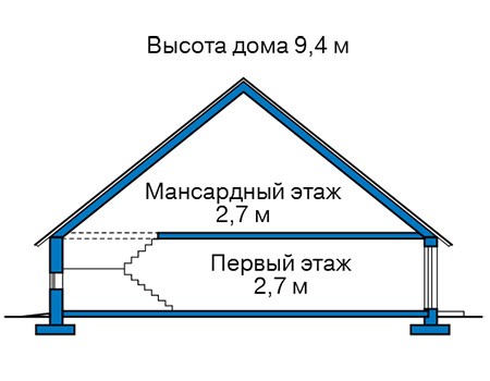 Высота этажей :: Проект 61-42