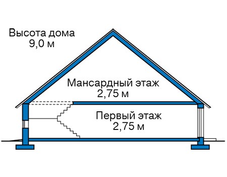 Высота этажей :: Проект 63-62